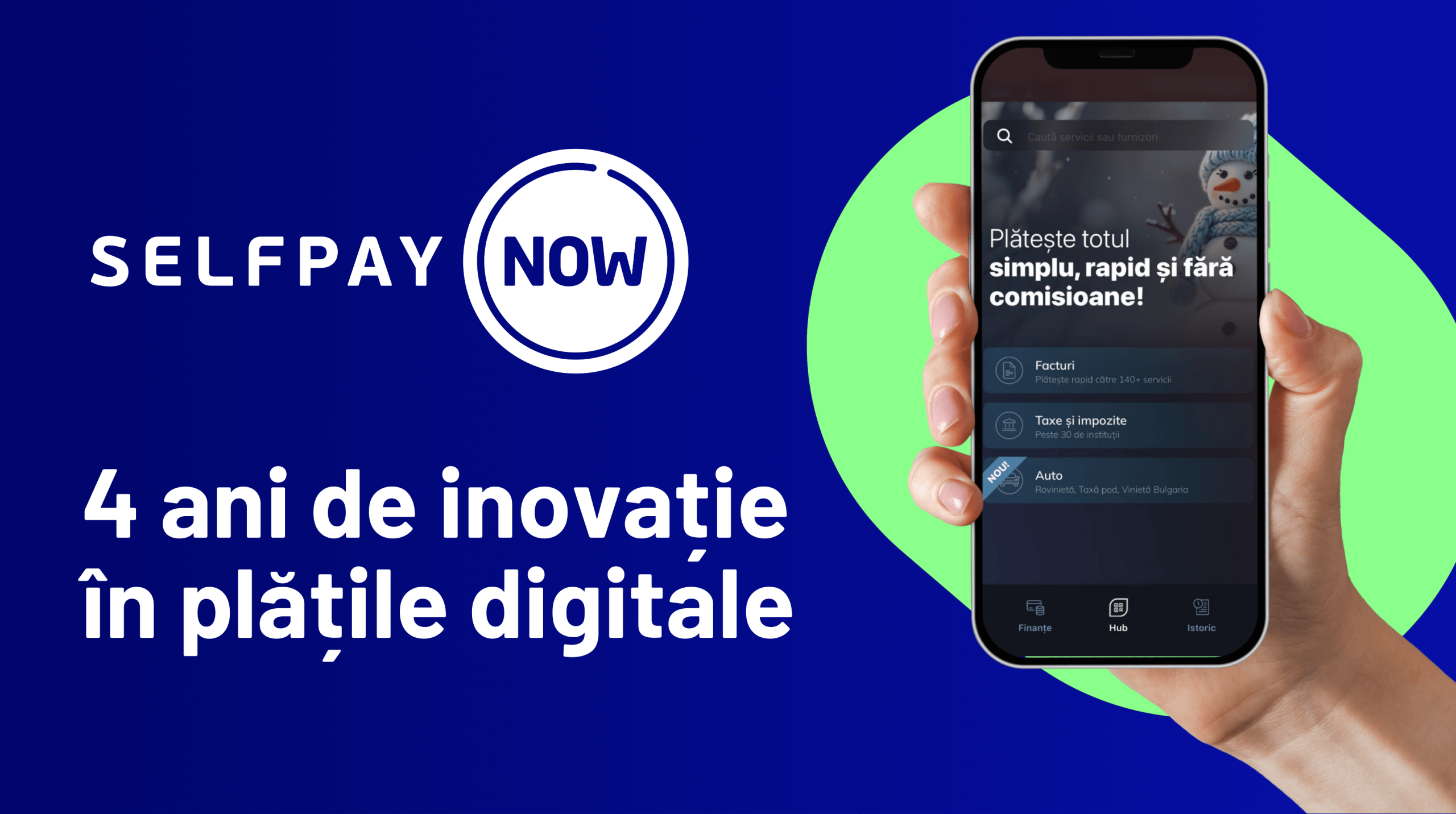 Aplicația SelfPay Now împlinește 4 ani și se apropie de pragul de 1 milion de utilizatori
