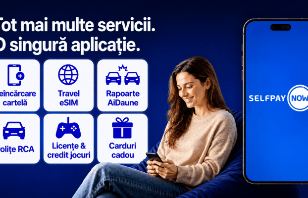 SelfPay accelerează dezvoltarea super-app-ului românesc SelfPay Now prin cea mai amplă extindere a portofoliului de servicii de până acum