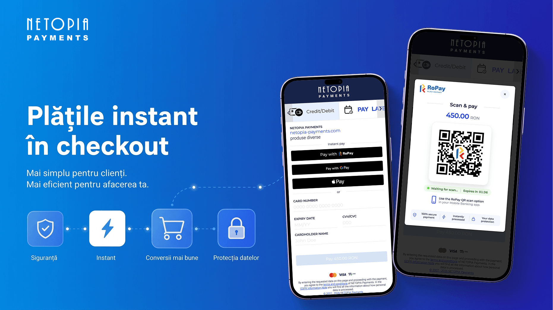 NETOPIA Payments aduce plățile instant A2A prin RoPay în producție, cu ING Bank partener pentru integrarea TSP (Technical Service Provider)